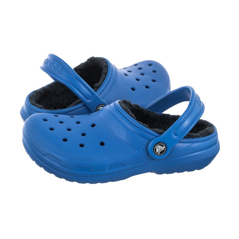 Crocs Classic Lined Clog K Blue Bolt 207010-4KZ (CR265-b) čības