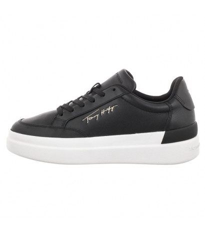 Tommy Hilfiger TH Signature Leather Sneaker FW0FW06665 BDS Black (TH539-a) spordijalatsid