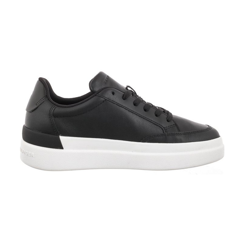 Tommy Hilfiger TH Signature Leather Sneaker FW0FW06665 BDS Black (TH539-a) spordijalatsid