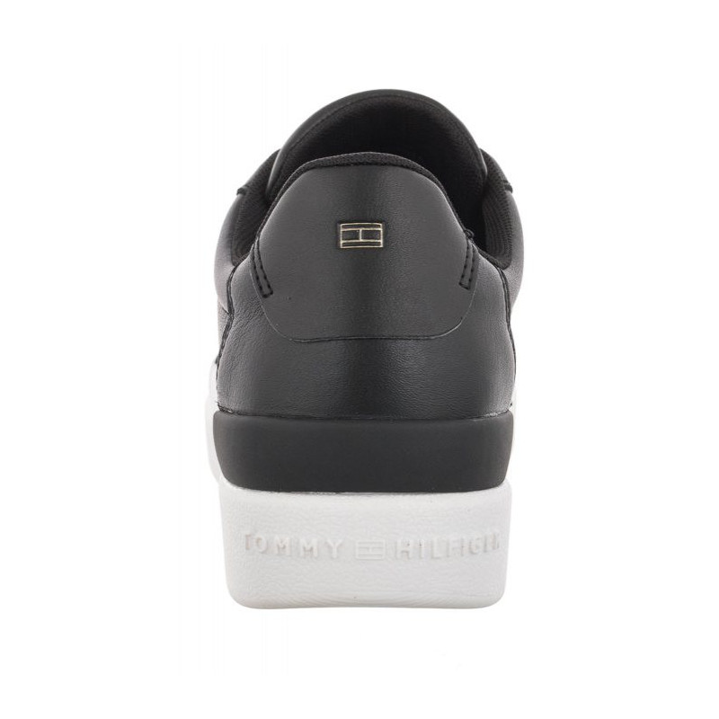 Tommy Hilfiger TH Signature Leather Sneaker FW0FW06665 BDS Black (TH539-a) spordijalatsid