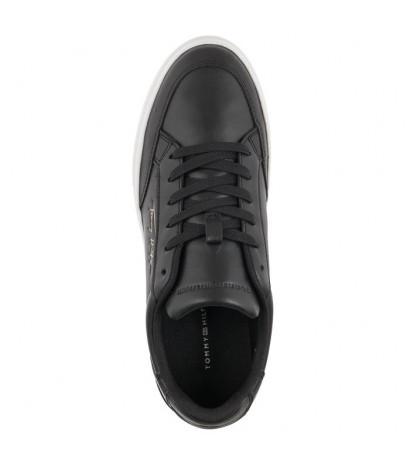 Tommy Hilfiger TH Signature Leather Sneaker FW0FW06665 BDS Black (TH539-a) spordijalatsid