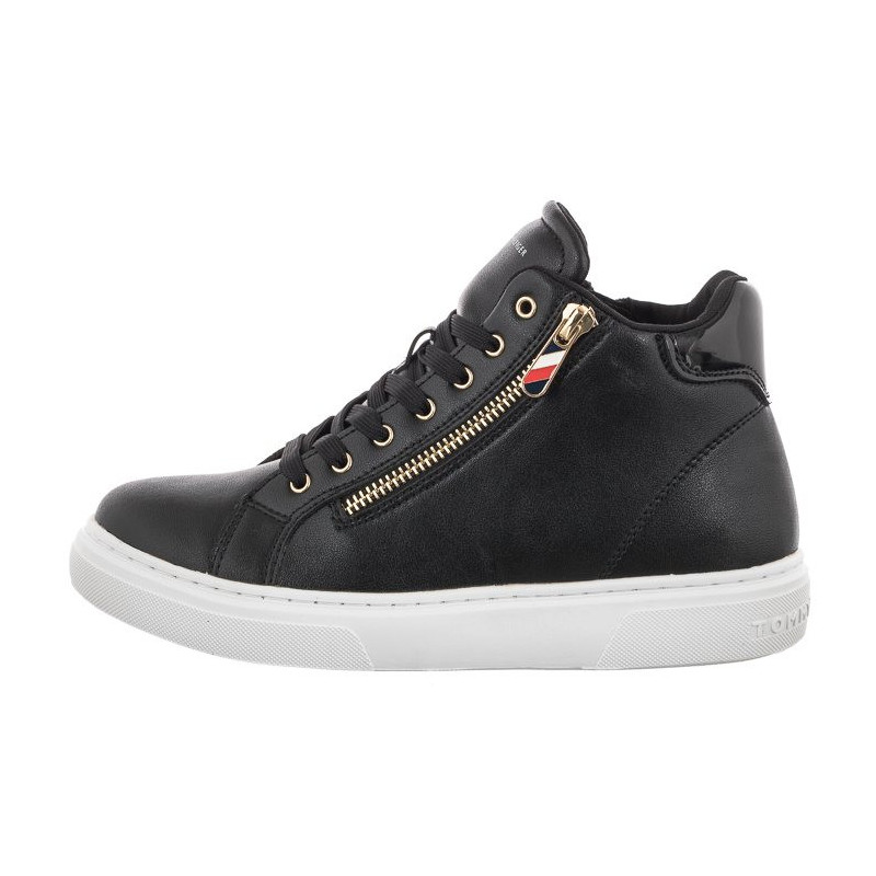 Tommy Hilfiger High Top Lace-Up Sneaker T3A9-32317-1434 999 Black (TH541-a) kurpes