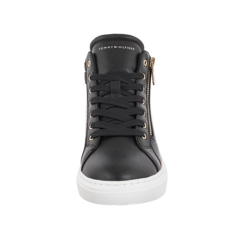 Tommy Hilfiger High Top Lace-Up Sneaker T3A9-32317-1434 999 Black (TH541-a) kurpes