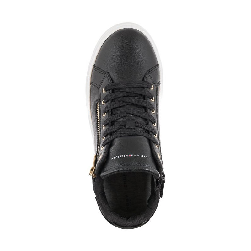 Tommy Hilfiger High Top Lace-Up Sneaker T3A9-32317-1434 999 Black (TH541-a) kurpes