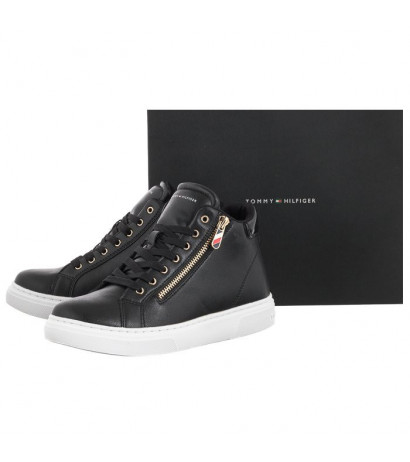 Tommy Hilfiger High Top Lace-Up Sneaker T3A9-32317-1434 999 Black (TH541-a) kurpes