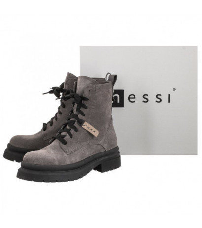 Nessi Szare 22374 W2 (NE303-a) shoes