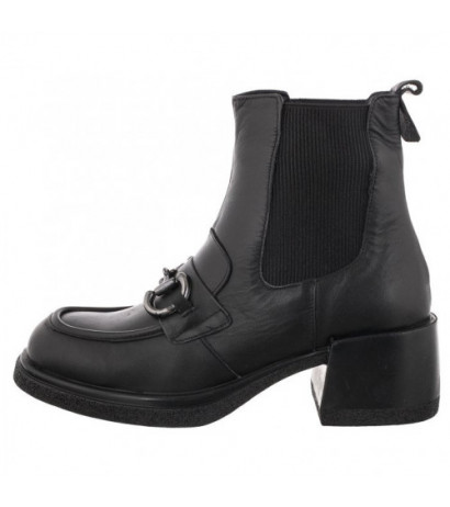 Venezia Czarne 13132101 BLACK (VE677-a) kurpes