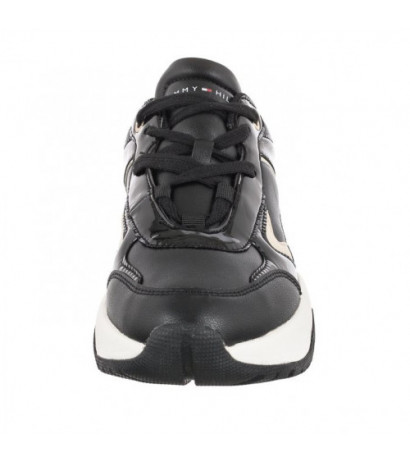 Tommy Hilfiger Low Cut Lace-Up Sneaker T3A9-32358-1434 X208 Black/Platinum (TH564-a) sportiniai bateliai