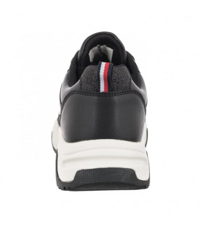 Tommy Hilfiger Low Cut Lace-Up Sneaker T3A9-32358-1434 X208 Black/Platinum (TH564-a) sportiniai bateliai