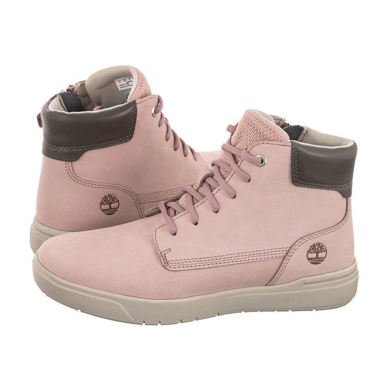 Timberland Seneca Bay 6 In Side Zip Light Pink Nubuck 0A5RRG DD9 (TI110-a) kurpes