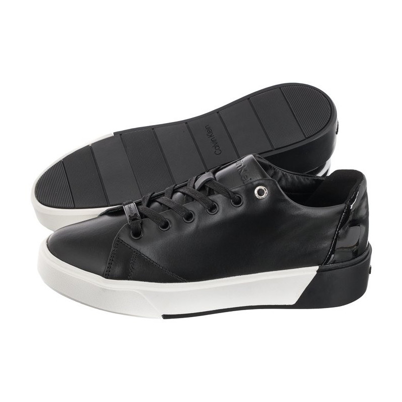 Calvin Klein Heel Cupsole Lace Up HW0HW01209 BAX Ck Black (CK176-a) sportiniai bateliai