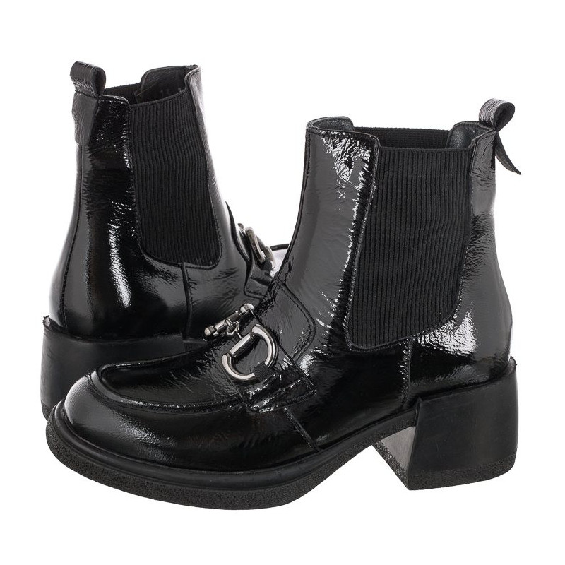 Venezia Czarne 13132401 BLACK (VE676-a) shoes