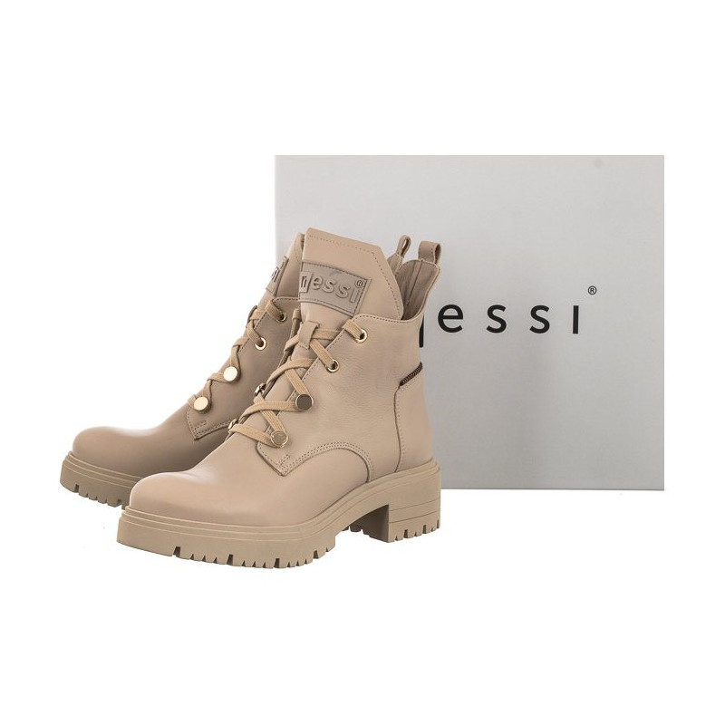 Nessi Beżowe 20748 122 (NE201-d) shoes