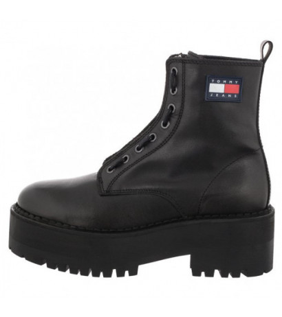 Tommy Hilfiger Tamy Higher 3A EN0EN02005 BDS Black (TH566-a) shoes