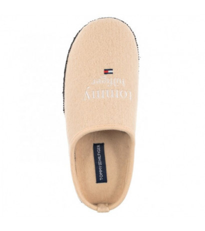 Tommy Hilfiger Indoor Slipper T3A0-32441-1506 500 Beige (TH578-a) Sieviešu apavi/Flip Flops