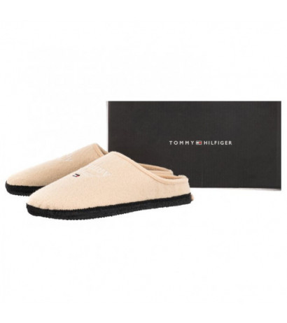 Tommy Hilfiger Indoor Slipper T3A0-32441-1506 500 Beige (TH578-a) Sieviešu apavi/Flip Flops