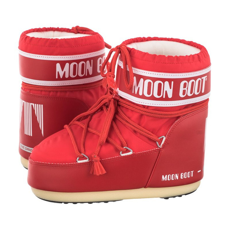 Moon Boot Icon Low Nylon Red 14093400009 (MB46-j) batai