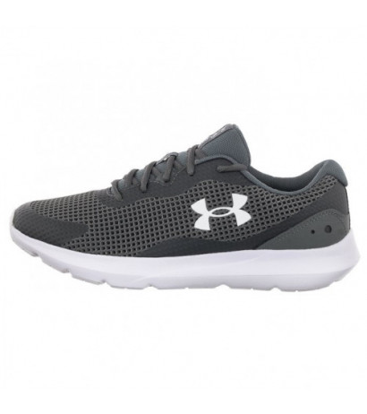 Under Armour Surge 3 Gry/Wht 3024883-102 (UN27-b) running Shoes