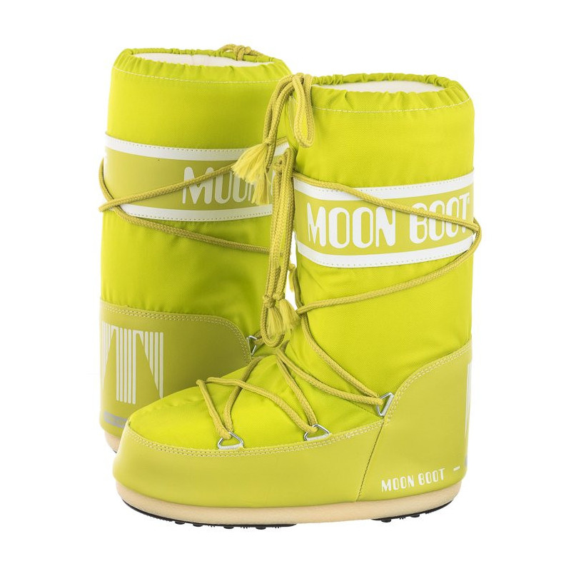 Moon Boot Icon Nylon Lime Kids 14004400070 (MB14-i) boots