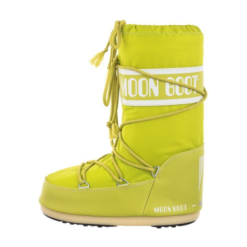 Moon Boot Icon Nylon Lime Kids 14004400070 (MB14-i) zābaki