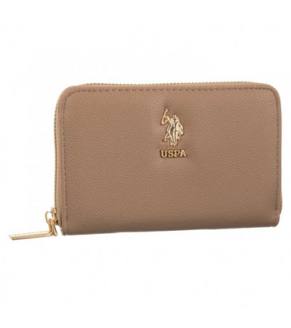 U.S. Polo Assn. New Jones M Zip ard. Wallet Beige BEUJE5711WVP502 (US158-c) käekott