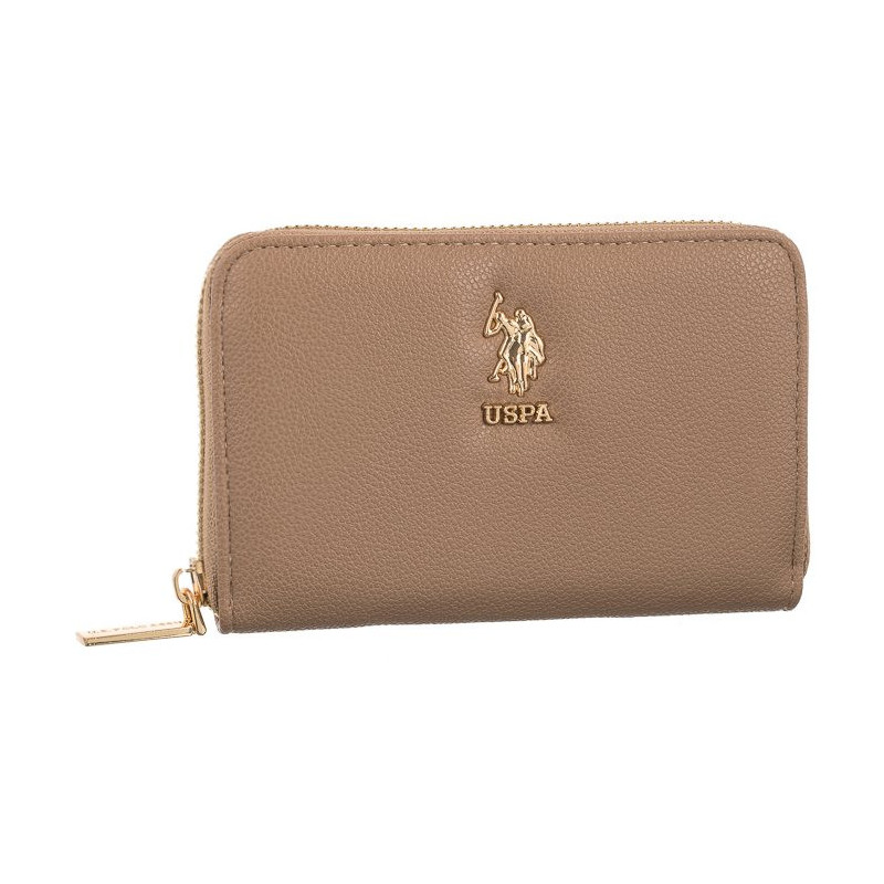 U.S. Polo Assn. New Jones M Zip ard. Wallet Beige BEUJE5711WVP502 (US158-c) käekott