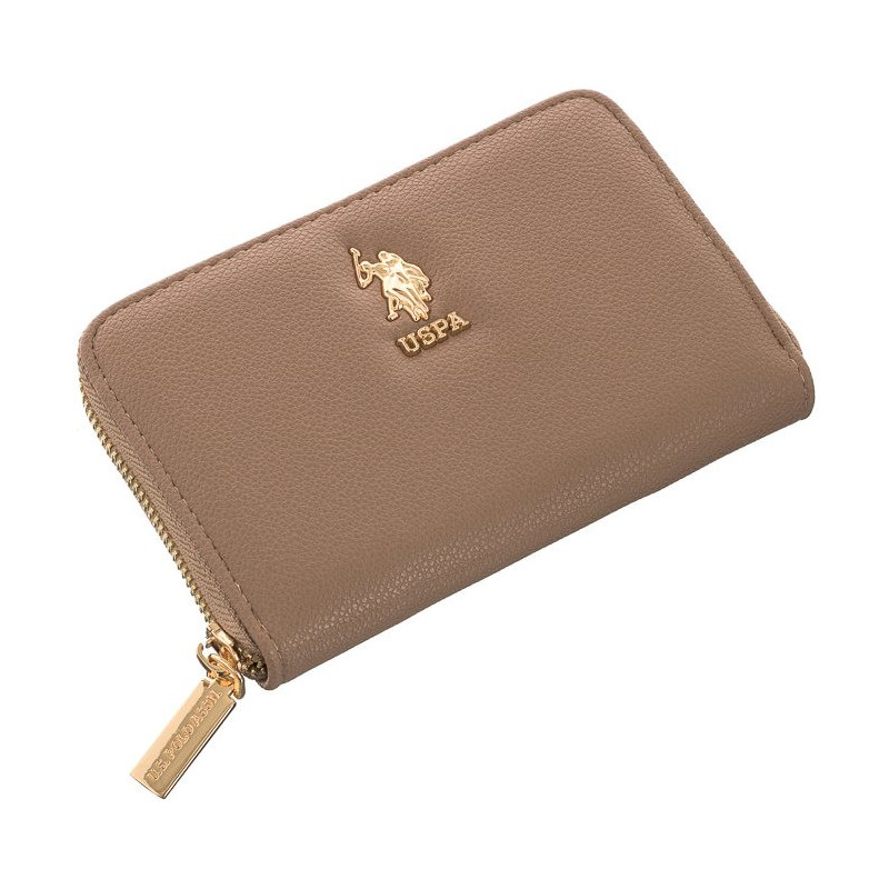 U.S. Polo Assn. New Jones M Zip ard. Wallet Beige BEUJE5711WVP502 (US158-c) käekott