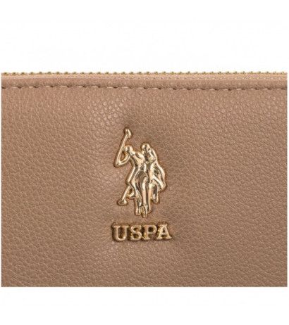 U.S. Polo Assn. New Jones M Zip ard. Wallet Beige BEUJE5711WVP502 (US158-c) käekott