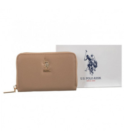 U.S. Polo Assn. New Jones M Zip ard. Wallet Beige BEUJE5711WVP502 (US158-c) käekott