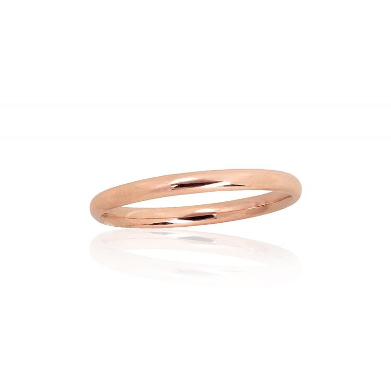 Gold wedding ring 1101119(Au-R), Red Gold 585°