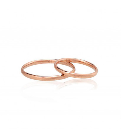 Gold wedding ring 1101119(Au-R), Red Gold 585°