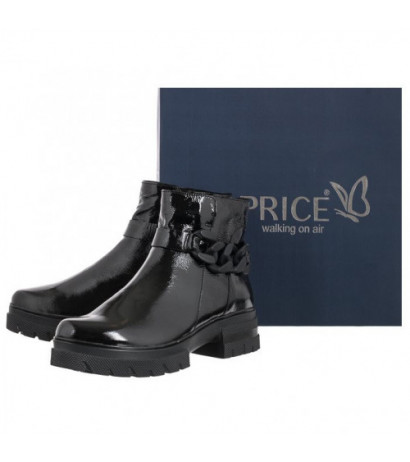 Caprice Czarne 9-25413-29 017 Black Naplak (CP343-a) shoes