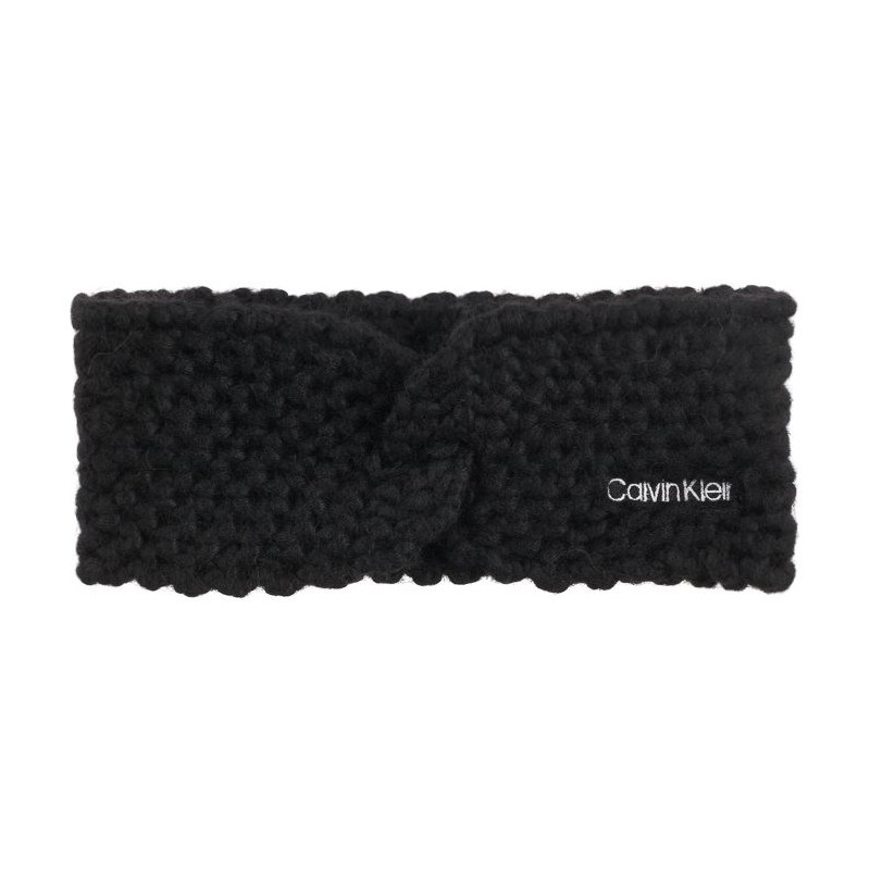 Calvin Klein Micro Waffle Headband K60K609968 BAX Black  (CK183-a) kepurė