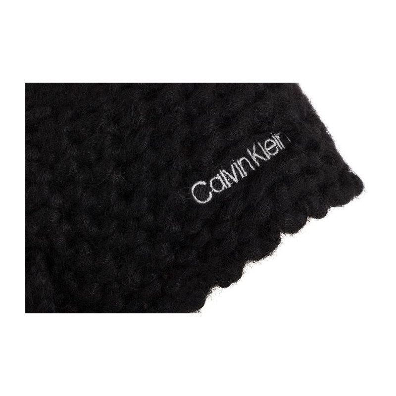 Calvin Klein Micro Waffle Headband K60K609968 BAX Black  (CK183-a) kepurė