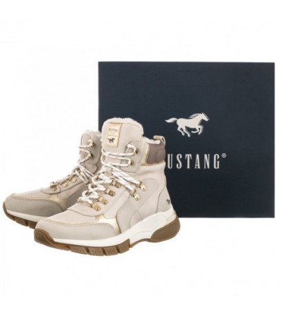 Mustang Beżowe 51C0012 (MU474-a) boots