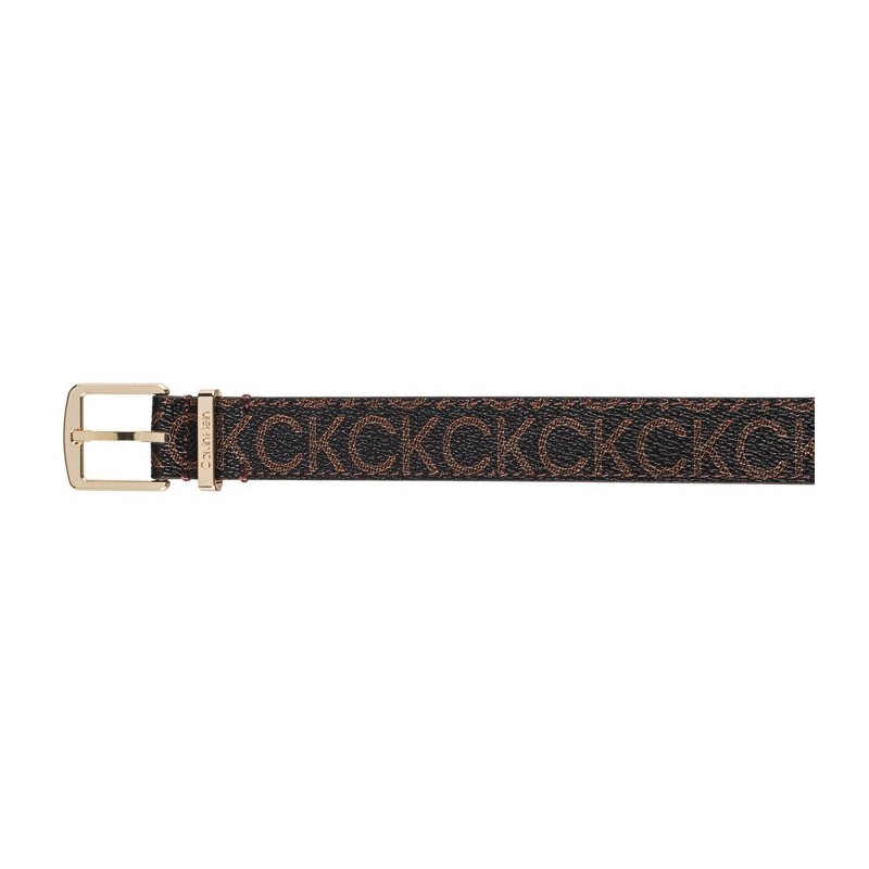 Calvin Klein CK Must Sqr Belt 25mm Mono K60K610384 0HD Brown Mono (CK186-a) belt