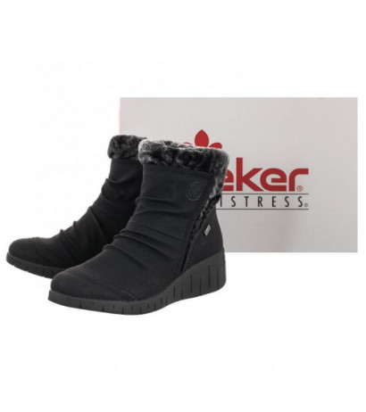 Rieker Czarne Y1361-00 (RI70-a) Boots