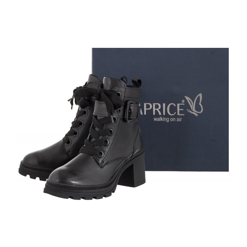 Caprice Czarne 9-25209-29 022 Black Nappa (CP345-a) kingad