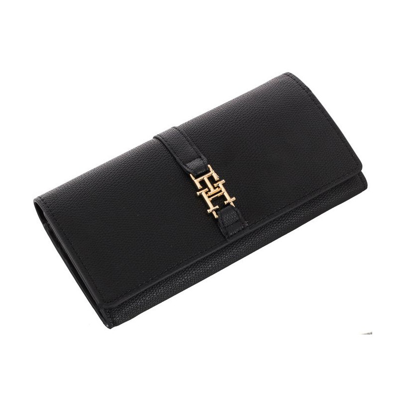 Tommy Hilfiger TH Plush Lrg Flap Wallet AW0AW14234 Bds (TH580-a) käekott