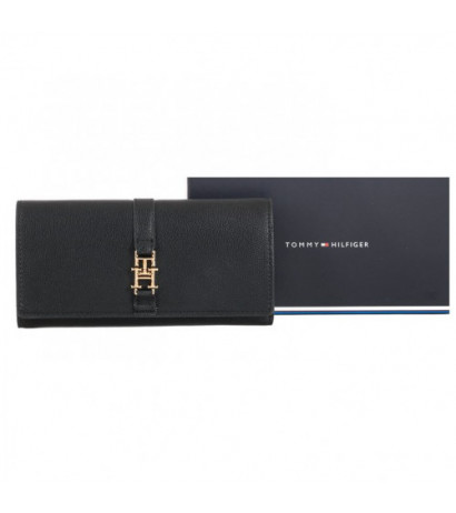 Tommy Hilfiger TH Plush Lrg Flap Wallet AW0AW14234 Bds (TH580-a) käekott