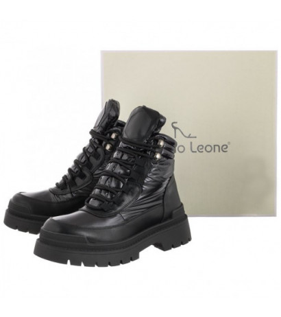 Sergio Leone Czarne SN 110 (SL471-a) shoes