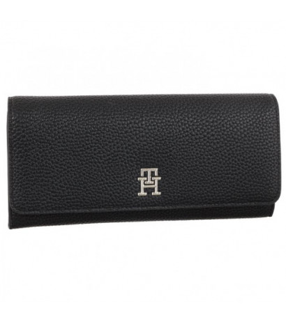 Tommy Hilfiger Th Emblem Large Flap Wallet AW0AW14221 BDS (TH611-a) handbag