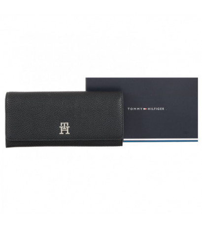 Tommy Hilfiger Th Emblem Large Flap Wallet AW0AW14221 BDS (TH611-a) käekott