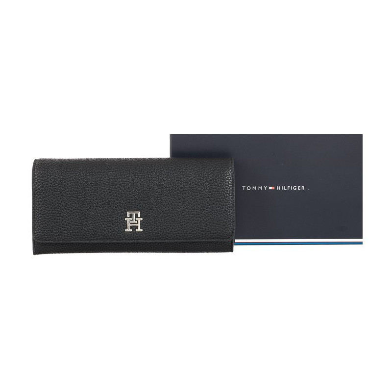 Tommy Hilfiger Th Emblem Large Flap Wallet AW0AW14221 BDS (TH611-a) käekott