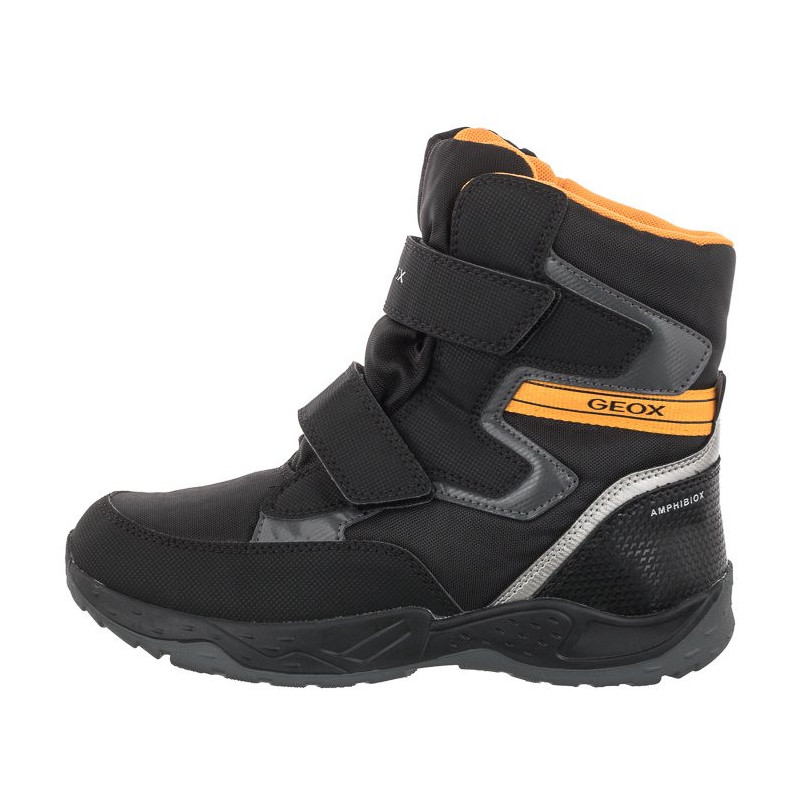 Geox J Sentiero B.B Abx B Black/Yellow J26FSB 0FUCE C0054 (GE66-a) batai