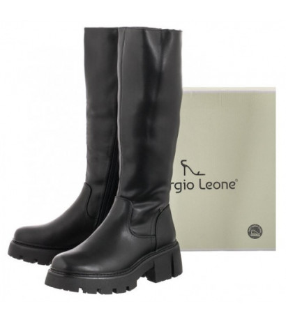 Sergio Leone Czarne KZ 741 (SL473-a) boots