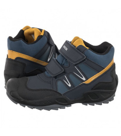 Geox J N.Savage B.B Abx A Navy/Ochreyellow J261WA 0CEFU C0916 (GE57-a) aulinukai