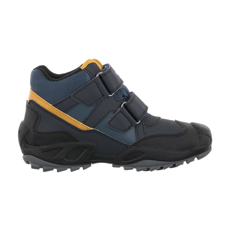 Geox J N.Savage B.B Abx A Navy/Ochreyellow J261WA 0CEFU C0916 (GE57-a) ankle boots