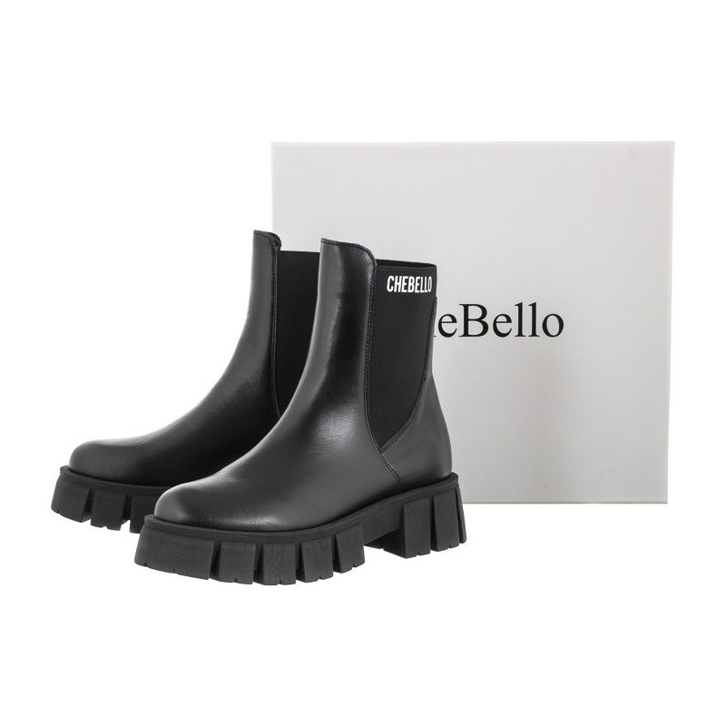 CheBello Czarne 3018-407-000-MIC-S217 (CH115-a) shoes