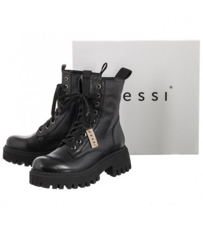 Nessi Czarne 22369 (NE308-a) shoes